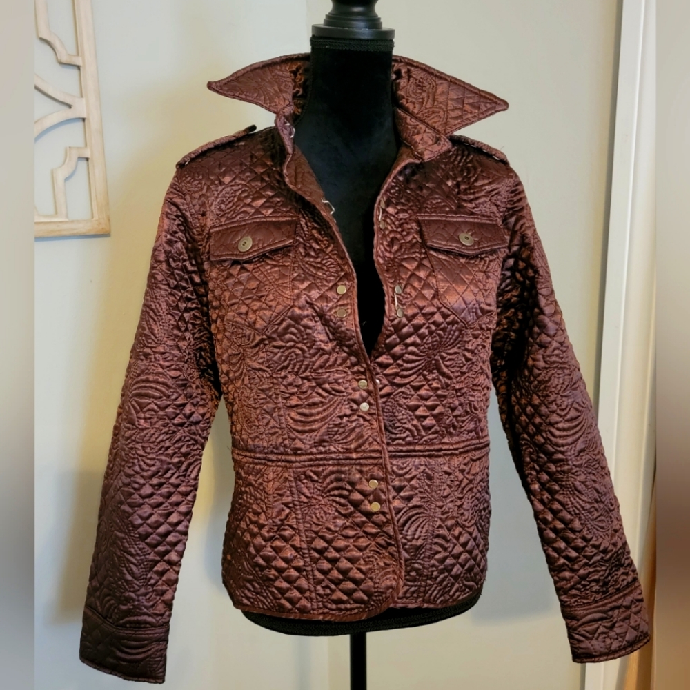Satin Quilted Jacket